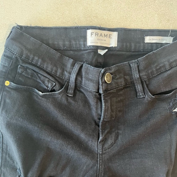 FRAME black jeans - Picture 3 of 4